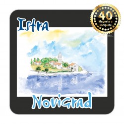 Magneti gradić EKO C 09 B Komplet 40 ili 20 kom  Novigrad