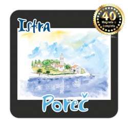 Magneti gradić EKO C 09 B Komplet 40 ili 20 kom  Poreč