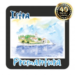 Magneti gradić EKO C 09 B Komplet 40 ili 20 kom  Premantura