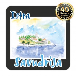 Magneti gradić EKO C 09 B Komplet 40 ili 20 kom  Savudrija