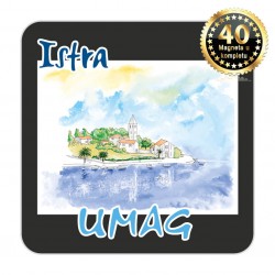 Magneti gradić EKO C 09 B Komplet 40 ili 20 kom  Umag