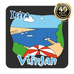 Magneti plaža EKO C 10 B Komplet 40 ili 20 kom  Višnjan