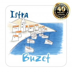 Magneti gradić EKO C 11 W Komplet 40 ili 20 kom  Buzet