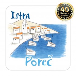 Magneti gradić EKO C 11 W Komplet 40 ili 20 kom  Poreč