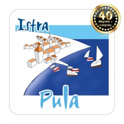 Magneti gradić EKO C 12 W Komplet 40 ili 20 kom  Pula