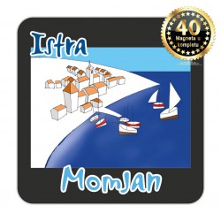 Magneti gradić EKO C 12 B Komplet 40 ili 20 kom  Momjan