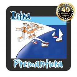 Magneti gradić EKO C 12 B Komplet 40 ili 20 kom  Premantura