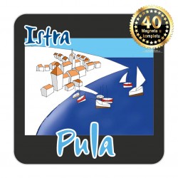 Magneti gradić EKO C 12 B Komplet 40 ili 20 kom  Pula