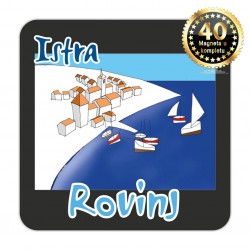 Magneti gradić EKO C 12 B Komplet 40 ili 20 kom  Rovinj