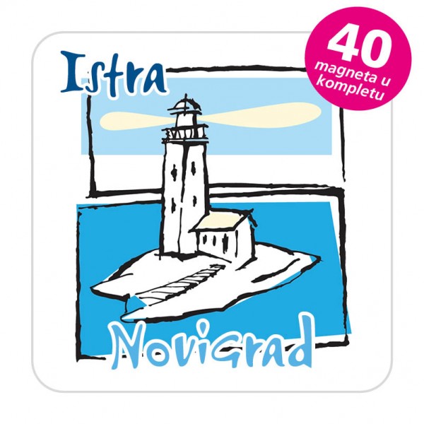 Magneti jedrilice EKO C 19 W Komplet 40 ili 20 kom  Novigrad