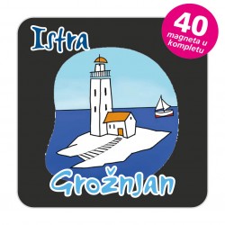 Magneti svjetionik EKO C 20 B Komplet 40 ili 20 kom  Grožnjan