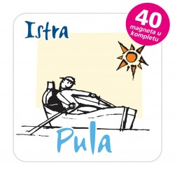 Magneti barba EKO C 21 W Komplet 40 ili 20 kom  Pula