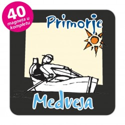 Magneti barba EKO C 21 B Komplet 40 ili 20 kom  Medveja