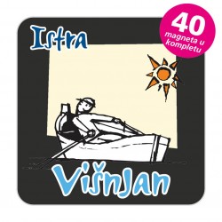 Magneti barba EKO C 21 B Komplet 40 ili 20 kom  Višnjan