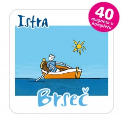 Magneti barba 2 EKO C 22 W Komplet 40 ili 20 kom  Brseč