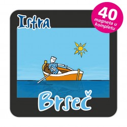 Magneti barba 2 EKO C 22 B Komplet 40 ili 20 kom  Brseč