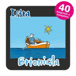 Magneti barba 2 EKO C 22 B Komplet 40 ili 20 kom  Brtonigla