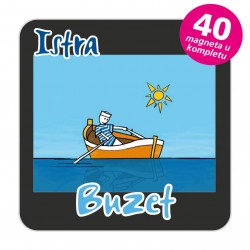 Magneti barba 2 EKO C 22 B Komplet 40 ili 20 kom  Buzet