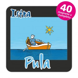 Magneti barba 2 EKO C 22 B Komplet 40 ili 20 kom  Pula