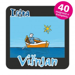 Magneti barba 2 EKO C 22 B Komplet 40 ili 20 kom  Višnjan