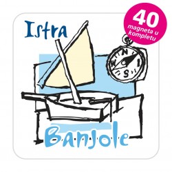 Magneti kompas EKO C 23 W Komplet 40 ili 20 kom  Banjole