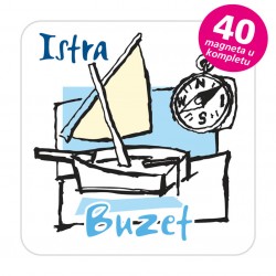 Magneti kompas EKO C 23 W Komplet 40 ili 20 kom  Buzet