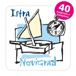 Magneti kompas EKO C 23 W Komplet 40 ili 20 kom  Novigrad