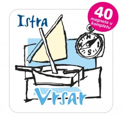 Magneti kompas EKO C 23 W Komplet 40 ili 20 kom  Vrsar