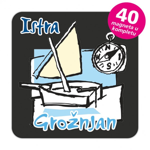 Magneti kompas EKO C 23 B Komplet 40 ili 20 kom  Grožnjan