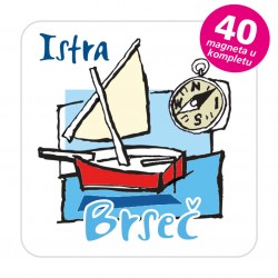 Magneti kompas EKO C 24 W Komplet 40 ili 20 kom  Brseč