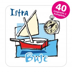 Magneti kompas EKO C 24 W Komplet 40 ili 20 kom  Buje