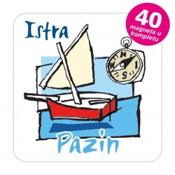 Magneti kompas EKO C 24 W Komplet 40 ili 20 kom  Pazin
