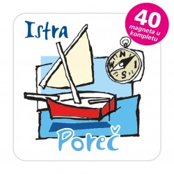 Magneti kompas EKO C 24 W Komplet 40 ili 20 kom  Poreč