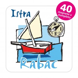 Magneti kompas EKO C 24 W Komplet 40 ili 20 kom  Rabac