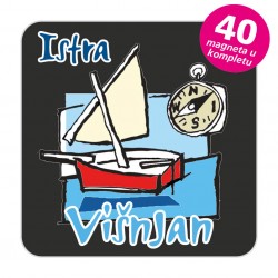 Magneti kompas EKO C 24 B Komplet 40 ili 20 kom  Višnjan