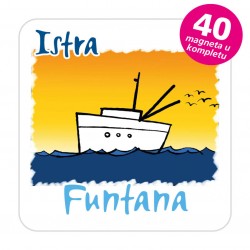 Magneti brod EKO C 27 W Komplet 40 ili 20 kom  Funtana