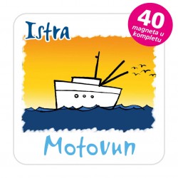 Magneti brod EKO C 27 W Komplet 40 ili 20 kom  Motovun