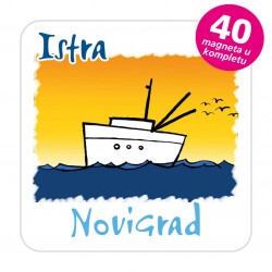 Magneti brod EKO C 27 W Komplet 40 ili 20 kom  Novigrad