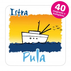 Magneti brod EKO C 27 W Komplet 40 ili 20 kom  Pula