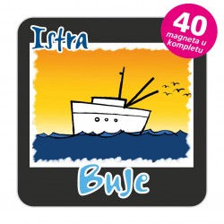 Magneti brod EKO C 27 B Komplet 40 ili 20 kom  Buje