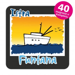 Magneti brod EKO C 27 B Komplet 40 ili 20 kom  Funtana