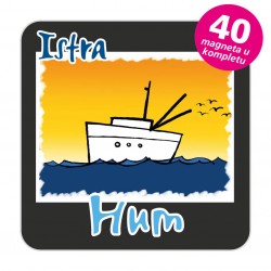 Magneti brod EKO C 27 B Komplet 40 ili 20 kom  Hum