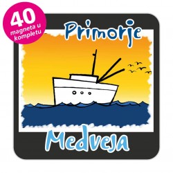 Magneti brod EKO C 27 B Komplet 40 ili 20 kom  Medveja