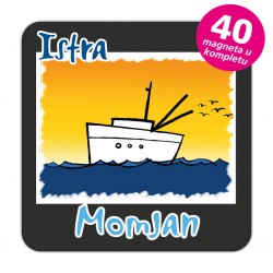 Magneti brod EKO C 27 B Komplet 40 ili 20 kom  Momjan