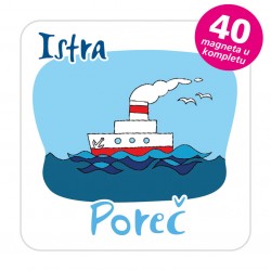 Magneti brod EKO C 28 W Komplet 40 ili 20 kom  Poreč