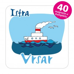 Magneti brod EKO C 28 W Komplet 40 ili 20 kom  Vrsar