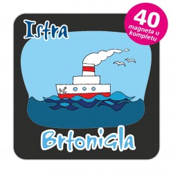 Magneti brod EKO C 28 B Komplet 40 ili 20 kom  Brtonigla