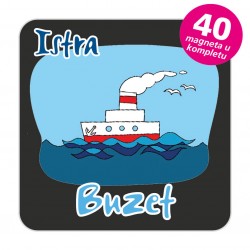 Magneti brod EKO C 28 B Komplet 40 ili 20 kom  Buzet