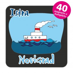 Magneti brod EKO C 28 B Komplet 40 ili 20 kom  Novigrad