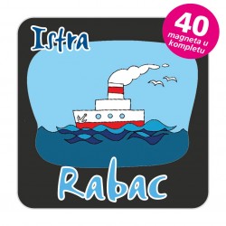Magneti brod EKO C 28 B Komplet 40 ili 20 kom  Rabac